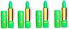 Magic Lipstick Set of 4 Made In Morocco - Green Tints, Moisturizing, Long-Lasting, Temperature and pH Changing,