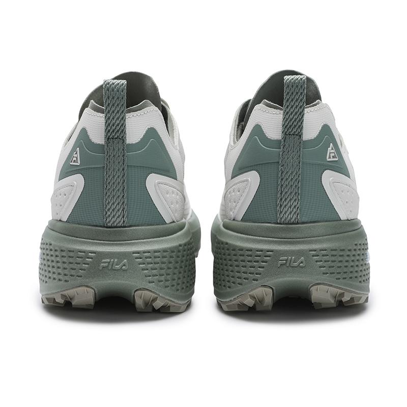 Fila Nuvole 3 Модные Удобные Амортизирующие Низкие Кроссовки для Активного Отдыха Мужская Обувь Шелковисто-Зеленый A12M521207FSA