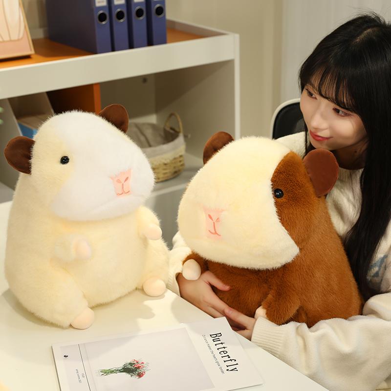 Кавайные мягкие плюшевые игрушки морские свинки, подушка для сна, чучело, мультяшные животные, плюшевая подушка-подушка, подарок на день рождения для мальчиков и девочек, домашний декор