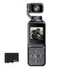 Handheld Camera with Integrated Display, Autofocus, Fill Light and Rotating Head for Skiing, Cycling and Vlogs