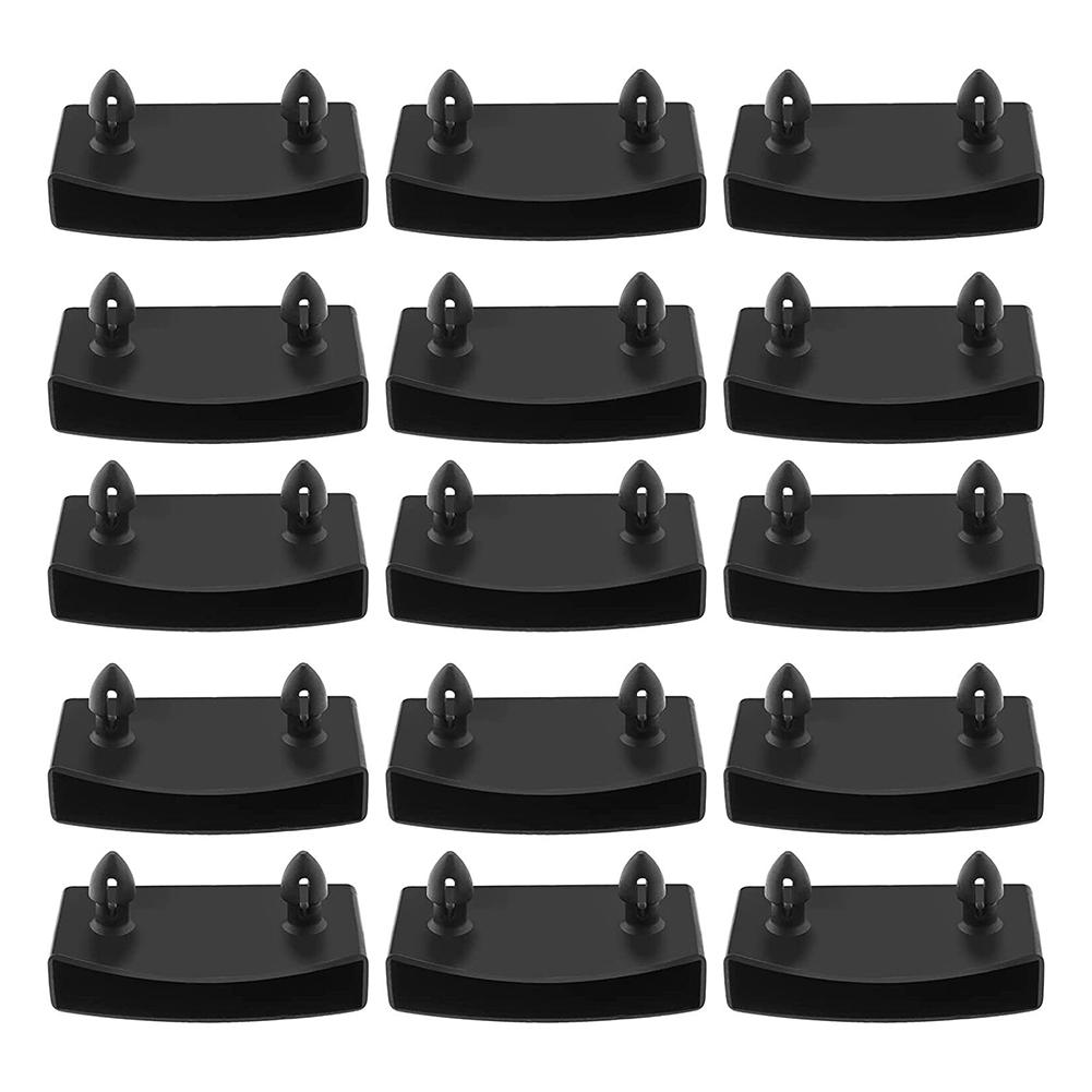 Bed Slat End Caps 50pcs Black Holding Securing Replacement