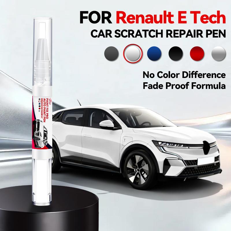 Car Paint Repair Pen For 2024-2025 RENAULT SCENIC E-Tech Paint Scratch Repair Accessories White QNC Black GNT Red NNP
