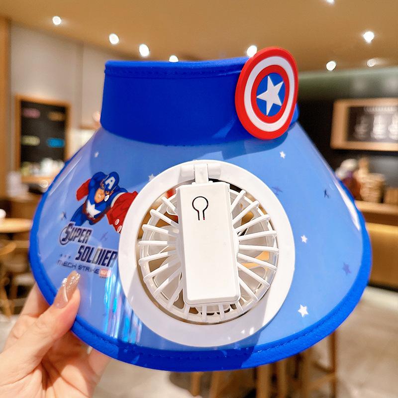 New Summer Fan Hat Adult Sun Hat Outdoor Leisure Sports Sun Protection Top Hat