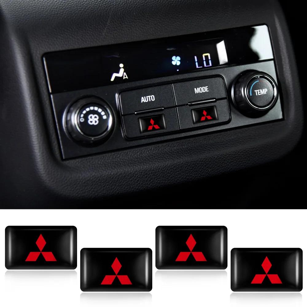 10PCS Car Reflective Sticker for Mitsubishi All Models Outlander Lancer ASX Pajero 3D Adhesive Safety Warning Decal Accessories