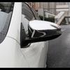 Для Toyota Corolla Altis 2014 2015 2016 2017 ABS Карбоновое волокно Накладка на зеркало заднего вида Рамка-бровь Накладки Наклейка Автомобильные аксессуары