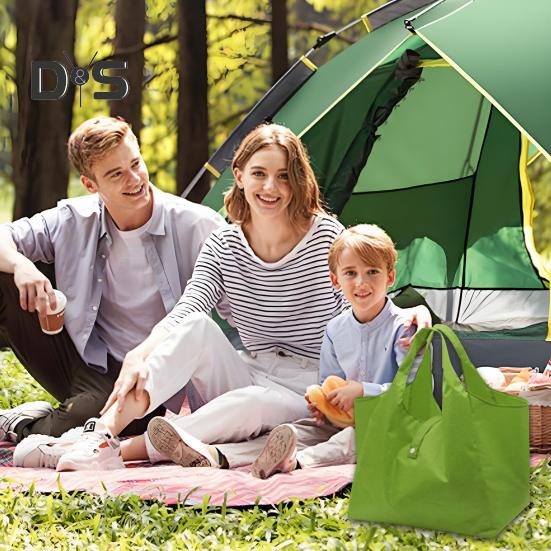 Складная сумка для покупок, большая вместимость, прочная, несущая, водонепроницаемая, многоразовая, складная, держатель для продуктовой сумки