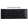 English French Letters PC Spanish Laptop Computer Keyboard Stickers