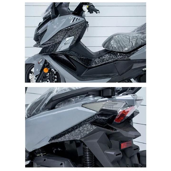 High Quality Glossy Black PET Forged Protector Film Car Carbon Vinyl Film Self Adhesive Roll Waterproof Stickers Car Accessories