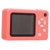 2.5K HD Selfie Camera 8 Times Zoom Automatic Light Sensitivity Compact Cute Dual Lens Digital Camera for Student Pink