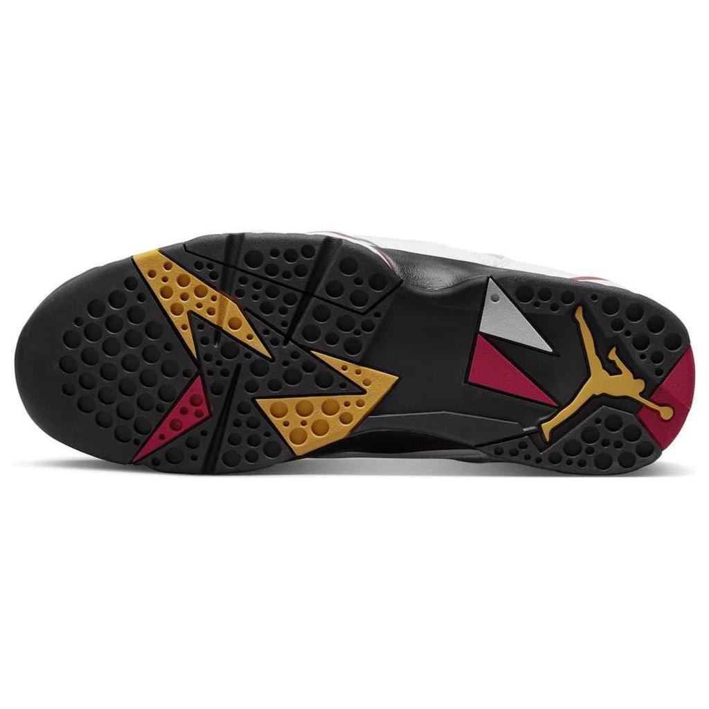 Air Jordan 7 Retro Cardinal 2022 Men Sneakers White Black Cardinal-Red CU9307-106
