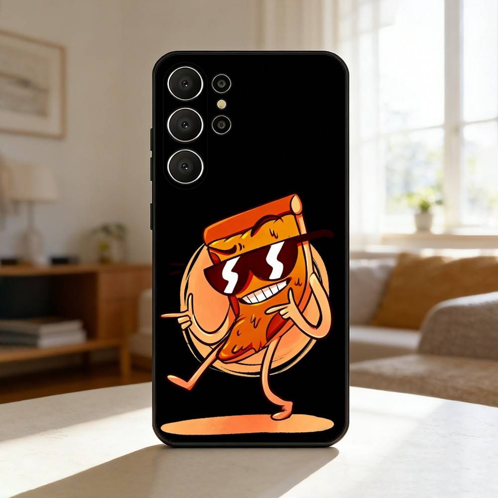 Смешной Чехол для Телефона Дядя U-Дедушка G для Samsung S26,S25,24,23,22,30,21,10,9,Ultra,Plus,Lite,FE Мягкий Черный Чехол