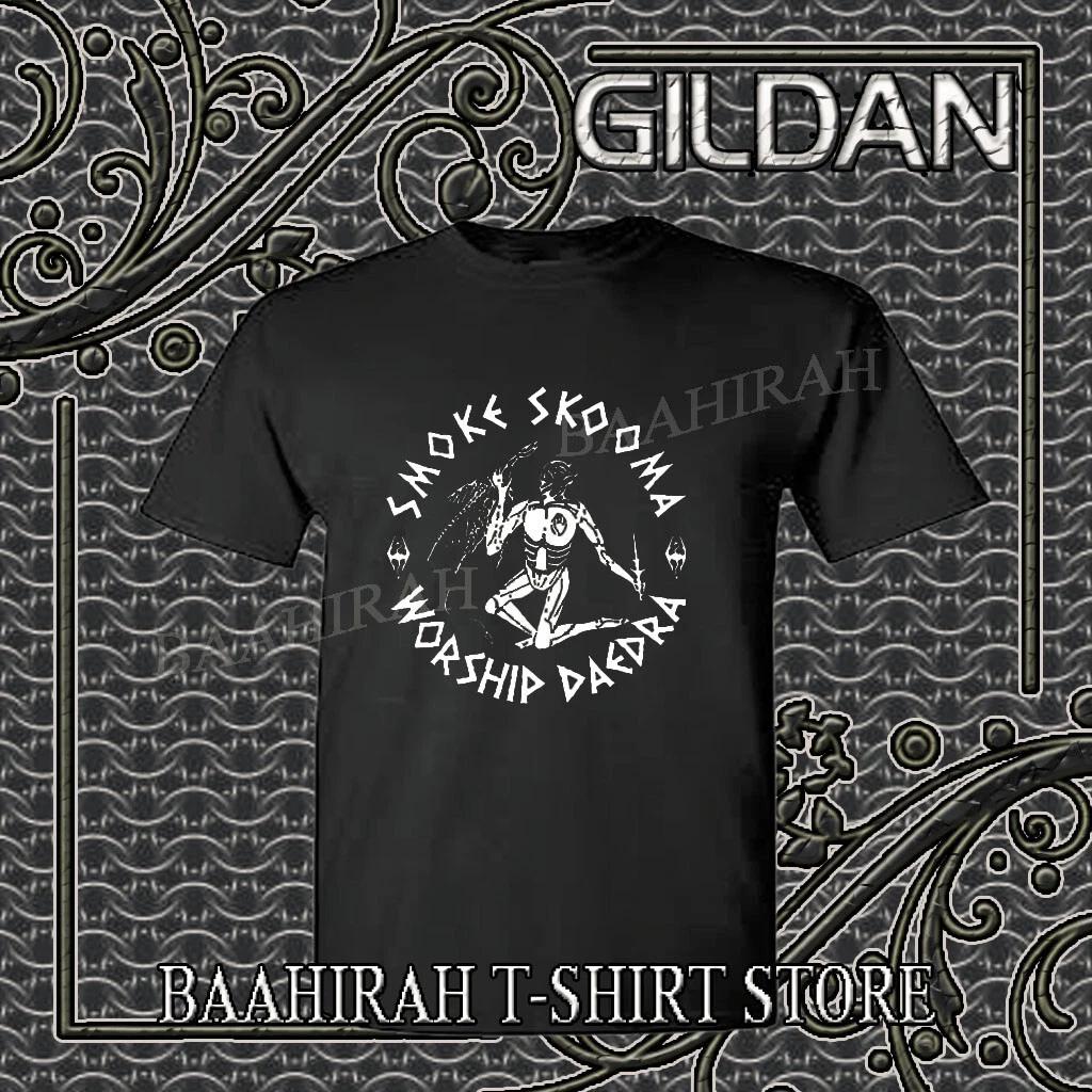 New Smoke Skooma Worship Daedra American Funny T-Shirt Size S to 5XL
