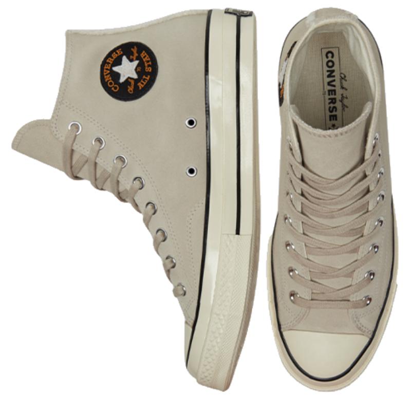 Converse Кеды Chuck Taylor All Star Hi Retro Trend Высокие парусиновые унисекс Светло-серый Хаки