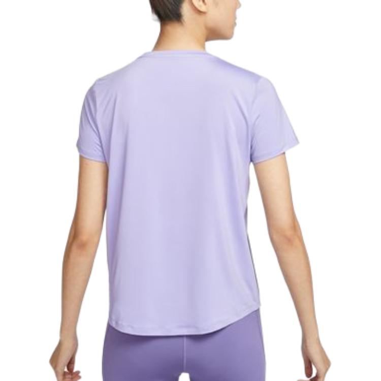 Новая женская футболка Nike Dri Fit фиолетовая FN2799-533