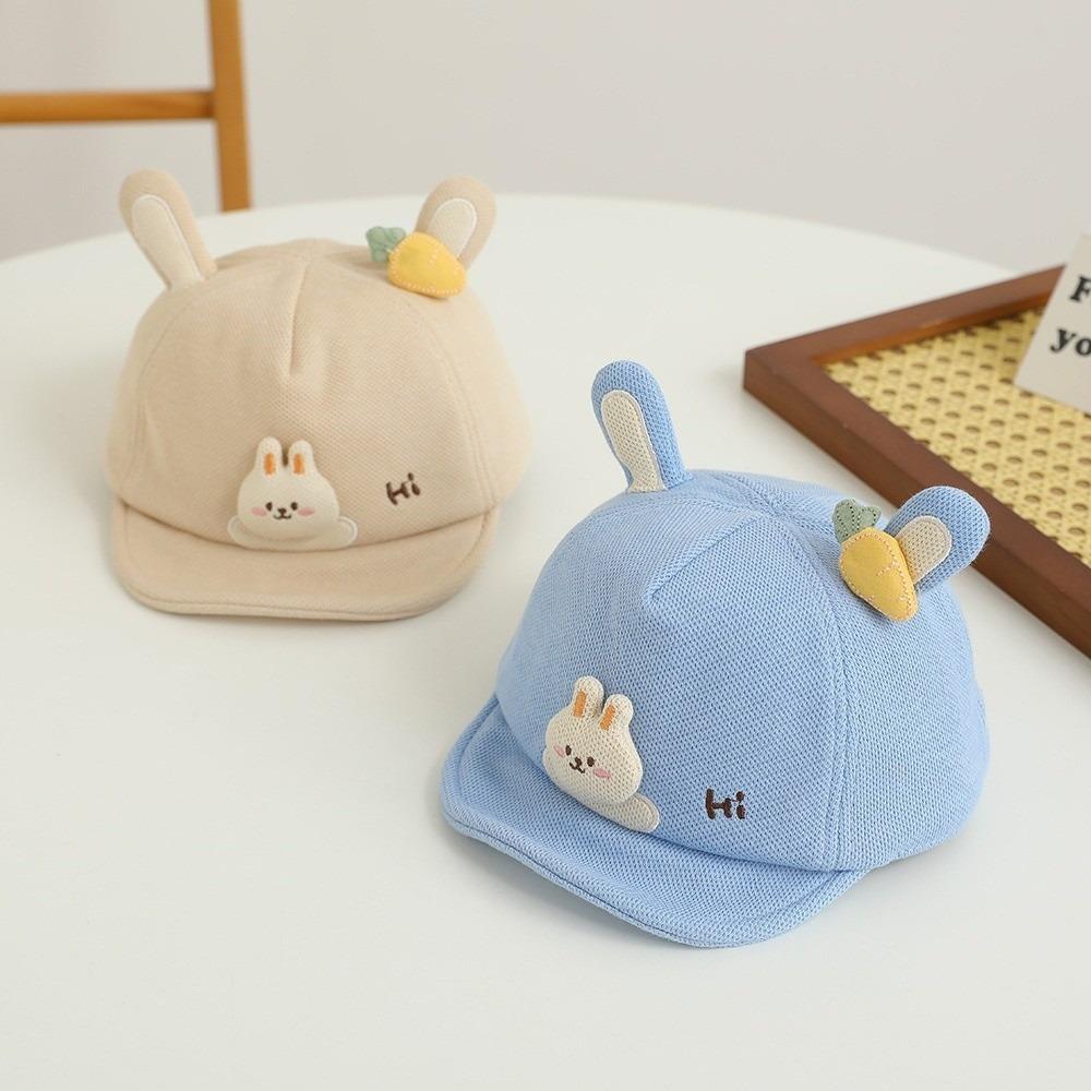 Cartoon Rabbit Ears Cartoon Peaked Hat Soft Brim Sun Hat Cute Sunshade Visors Boys Girls Kids