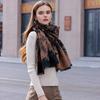 Knitted  Print Thick  Scarf  Women Plaid Design Pashmina Shawls Cashmere Shawl Lady Warm Winter Wrap Tassel Scarves