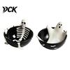 Large Capacity Nut Tray Halloween Skeleton Lounging Tidbit Serveware, 3D Relief Resin Candy Bowl for Event Supplies Snacks Dips, Creative Gothic
