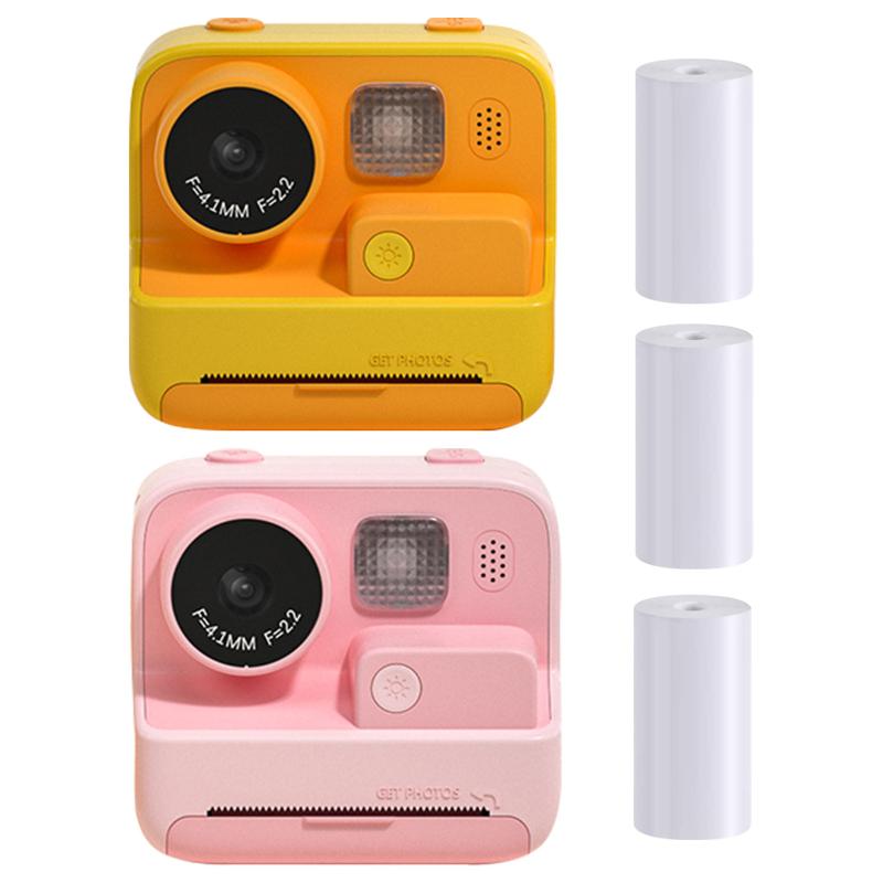 Children Instant Camera Hd 1080p Video Photo Digital Print Cameras Dual Lens Slr Photography Toys