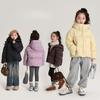 Winter New Style Children's Hooded Down Jacket Waterproof and Oil-proof Fabric Girls Down Jacket