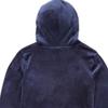 Новая велюровая толстовка с капюшоном FILA Aitana Crop для женщин, темно-синяя LW932642-410