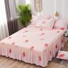 Bed Skirt Anti-dirty Sheet Bedspread Printed Elastic Band Bedclothes Queen King Skin-friendly Beds Protector Bedroom Decoration