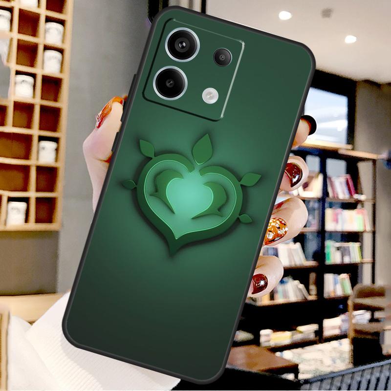Чехол Genshin Impact для Xiaomi Redmi Note 14 Pro 13 12 11 9 10 15 Pro Plus для Redmi 15 15C 14C 10C 12C 13C