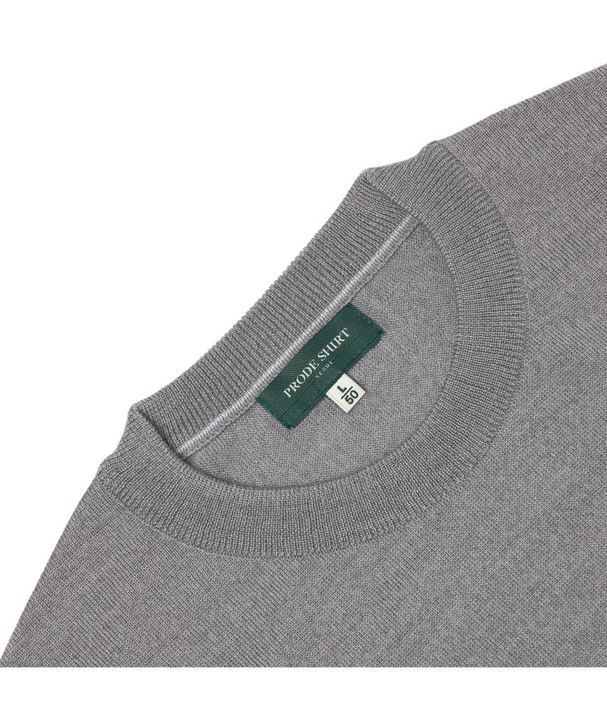 PRODESHIRT Премиальный повседневный джемпер с круглым вырезом (Серый)