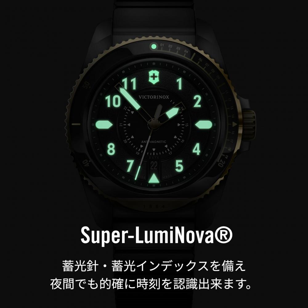 Victorinox Часы JOURNEY 1884 мужские с черным циферблатом и черным каучуковым ремешком, кварцевый корпус из нержавеющей стали (316L) Водонепроницаемый аналог 242014