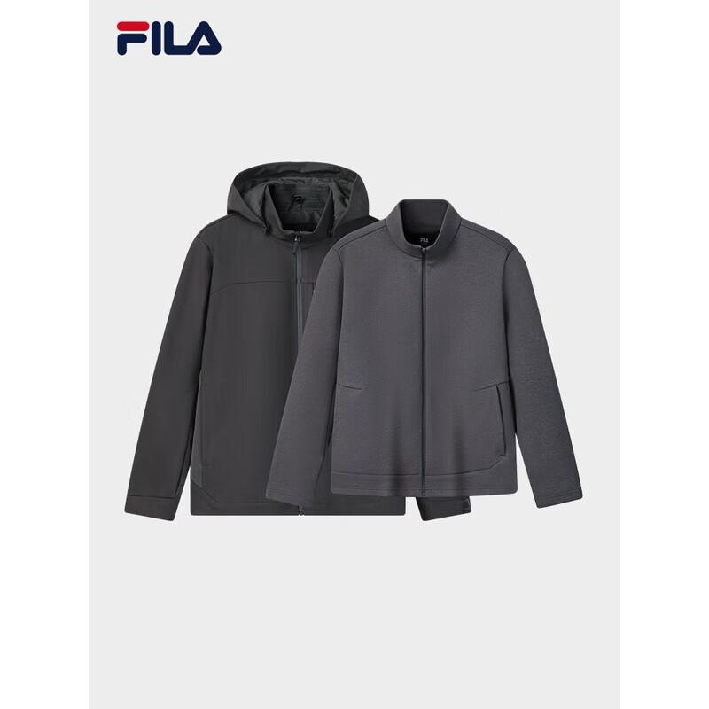 FILA Men's Relaxed Fit Hooded Two-Piece Set
