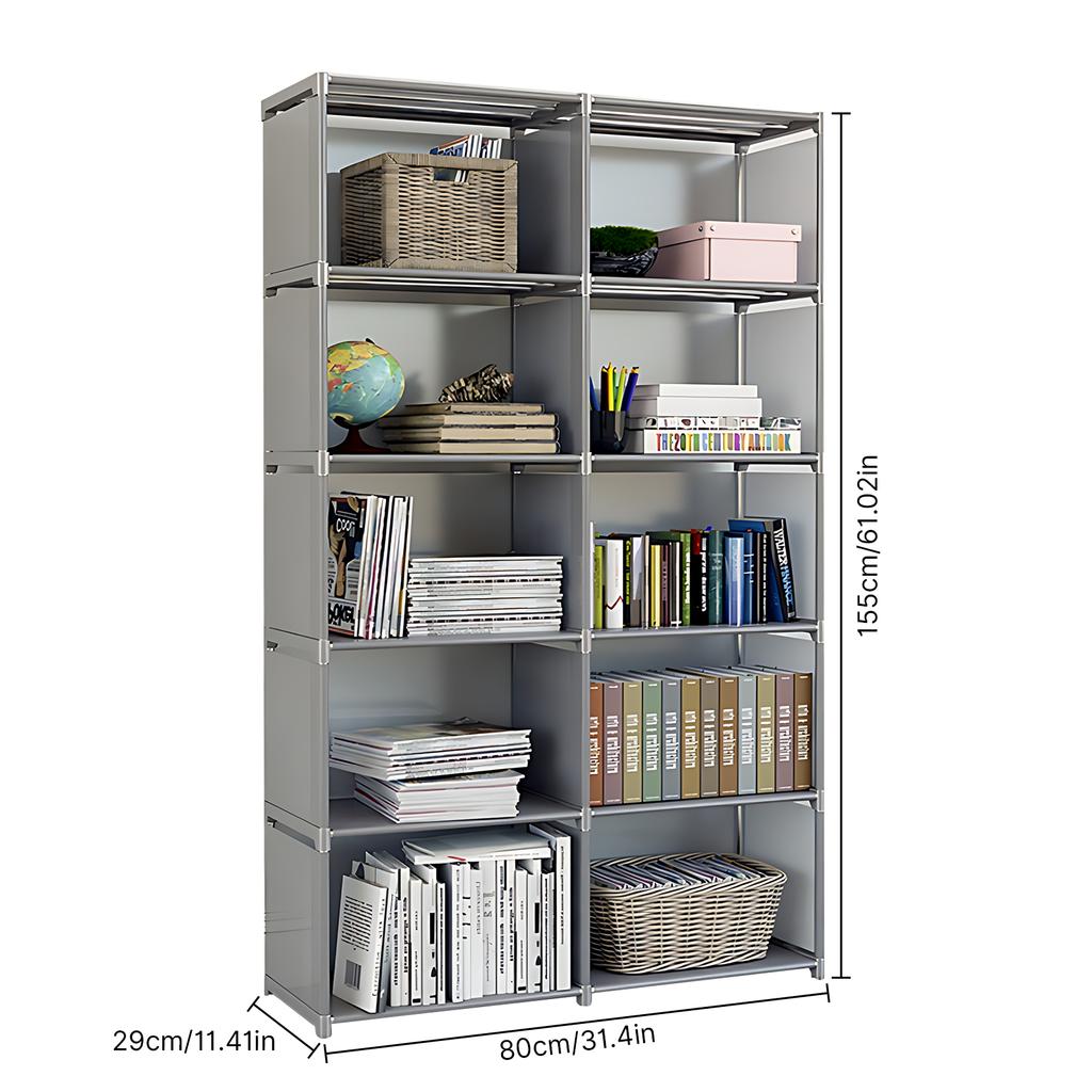 10 кубических полок для хранения, органайзер для шкафа, полка для шкафа, водонепроницаемый нетканый материал