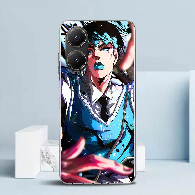 JoJo Adventure Рохан Кисибэ Мягкий Чехол для Xiaomi Poco F7 Ultra X7 X6 X5 Pro M7 Чехол для Телефона Redmi 15 15C 13 13C 12 12C 10 10C Pr