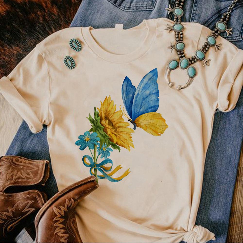 Ucraina Ucrania Ukraine футболки женские забавные топы женские аниме комиксы одежда в стиле Харадзюку