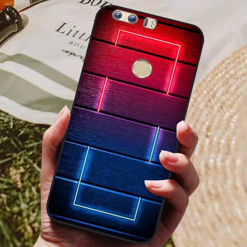 For Huawei Honor 8 5.2-inch Case Silicon Back Cover Phone Case for Huawei Honor 8 Cases Soft bumper coque Honor8 FRD-L19 Coques