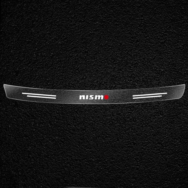 Transparent Car Trunk Badge Protective Sticker For Nissan Nismo Qashqai Teana X Trail T32 T31 Tiida Juke Car Styling Accessories
