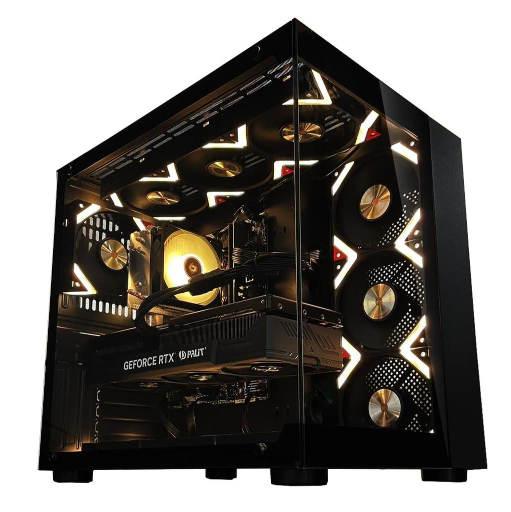 Gaming Desktop Computer 3rd Generation Ryzen 7 3700X Memory 16GB SSD 1TB Radeon RX5700XT Windows11 7 3700X G7 / / / / (Ryzen / RX5700XT, Black)