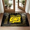 Nirvana Design Crystal Velvet Rug Soft Decorative Mat for Bedroom Entrance