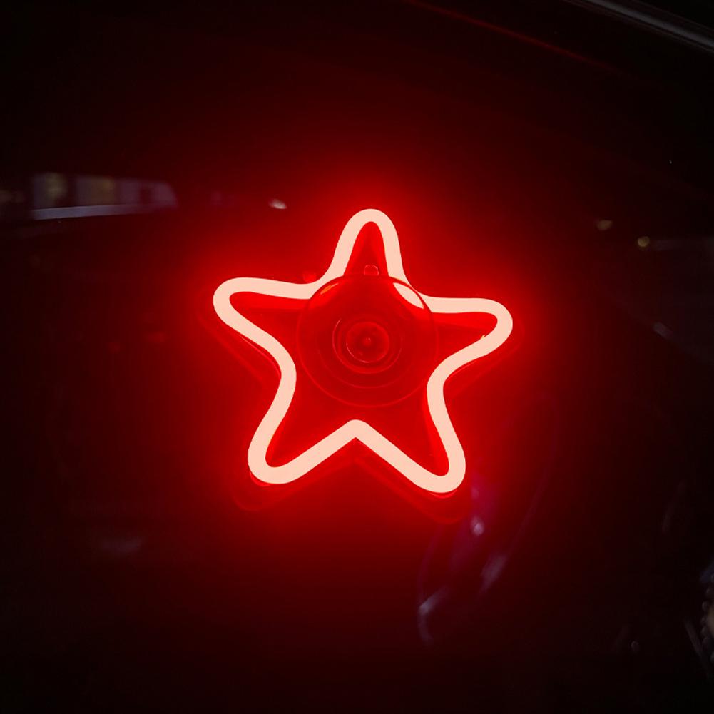 Автомобильные светодиодные фонари для окон с дистанционным управлением, несколько режимов, декорирование окон, атмосферные лампы, модификация автомобиля, неоновые огни