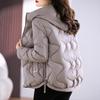 Зимняя новая стеганая одежда женские короткие стеганые куртки свободные с капюшоном i стеганая одежда женские зимние куртки
