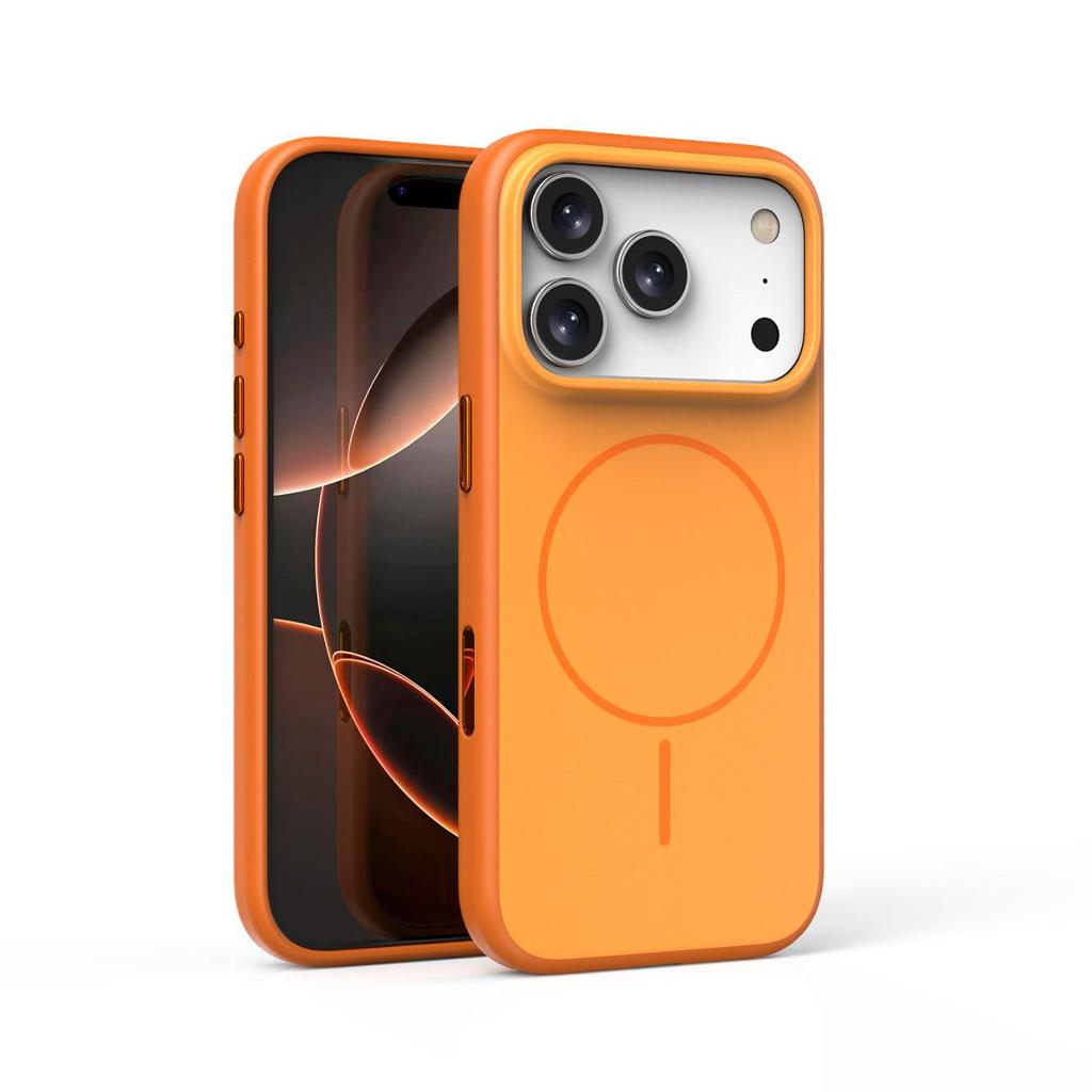 Матовый магнитный чехол-блок с защитой от падений для iPhone 17 Pro Max
