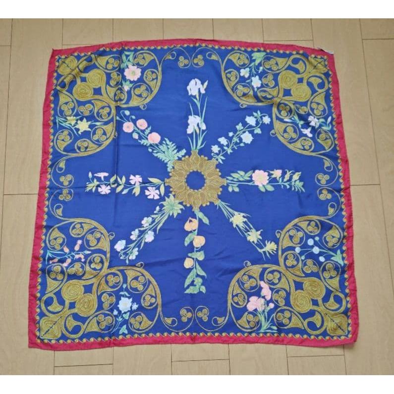 Used HERMES Carre 90 Scarf ARABESQUES Arabesque