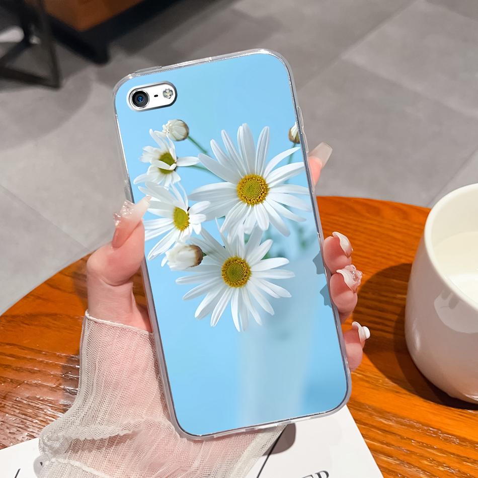 Для iPhone 4 5 5S 6 Plus Чехол для телефона Чернильная живопись Мягкая прозрачная силиконовая задняя крышка Для Apple iphone4 iphone5 5 S iphone6 6+ Funda