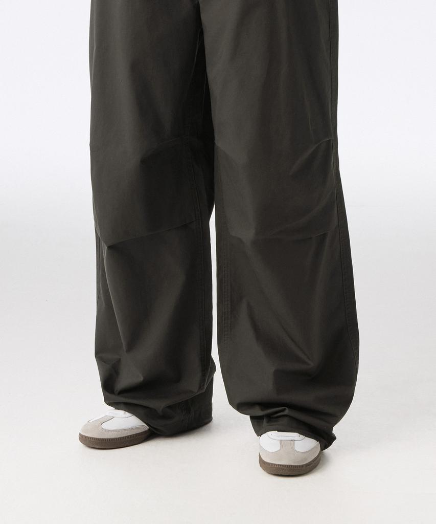 MUSINSA STANDARD WOMAN Women'S Cotton Parachute Pants [Gunmetal]