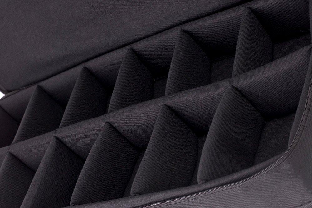 Чехол для переноски музыкальных колокольчиков KC вмещает до 24 (Ручной колокол) БЦК-60 (Кусочки банки)