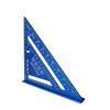Aluminum Alloy Triangle Ruler for Woodworking, Circular Saw Ruler with Cutting Guide, Measuring Tool, 90 Degree Square, 45 Degree Square, Scribing Too