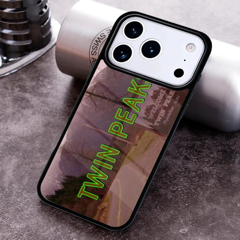 Best New Design Welcome to Twin Peaks Phone Case For iPhone 17 16 15 14 13 12 11 Pro Max Plus 17Air Soft Silicone Cover