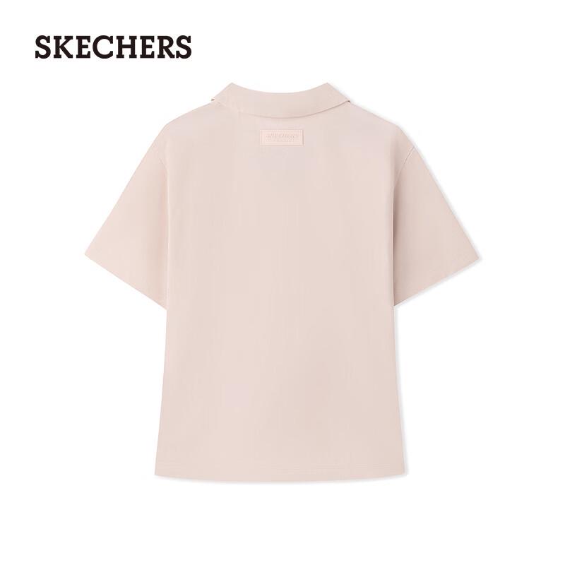 Skechers Женская футболка-поло с коротким рукавом, отводящая влагу L226W099