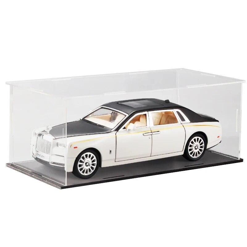 Модель RR Phantom из цинкового сплава, инерционная, литая, с звуком и светом, для детей, мальчиков, девочек, подарок