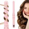 Вращающаяся плойка для всех типов волос: Удобный в использовании с контролем завивки, двойное напряжение, автоматическое отключение