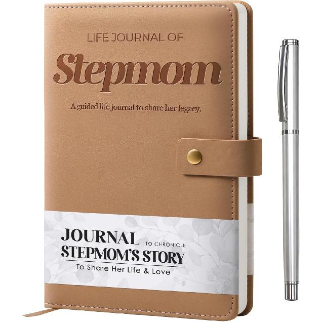 Dad I Want to Know Your Life Story Leather Journal (Hardcover) - Birthday Gifts for Dad - Guided Legacy Journal to Share His Life Story - Ideal Gifts