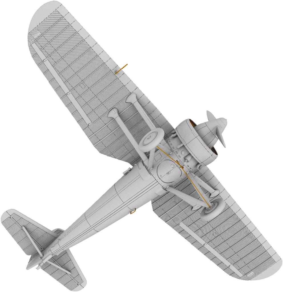 IBG Румынский ранний истребитель PZL Пластиковая модель-конструктор PB72552 1/72 P.11B Серия K
